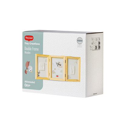 Tiny Love Cadre photo Double Frame Wood