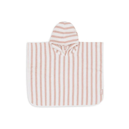 Jollein Poncho Stripe Terry Wildrose