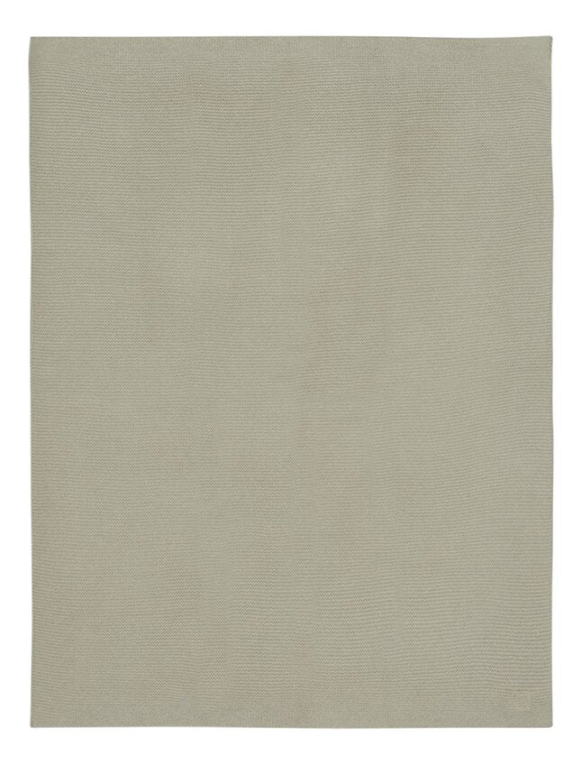 Jollein Deken voor wieg of park Basic Knit  Olive Green
