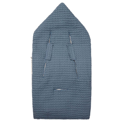 Koeka Chancelière pour siège-auto portable Oslo Teddy bleu