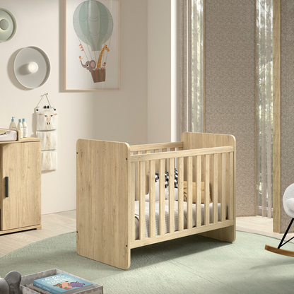 Jaxx Meegroeibed Sam Oak L 120 x B 60 cm tot L 200 x Lg 90 cm