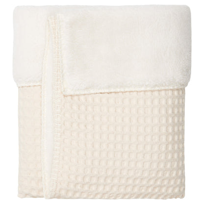 Koeka Couverture pour berceau ou parc Oslo Natural/Pebble teddy