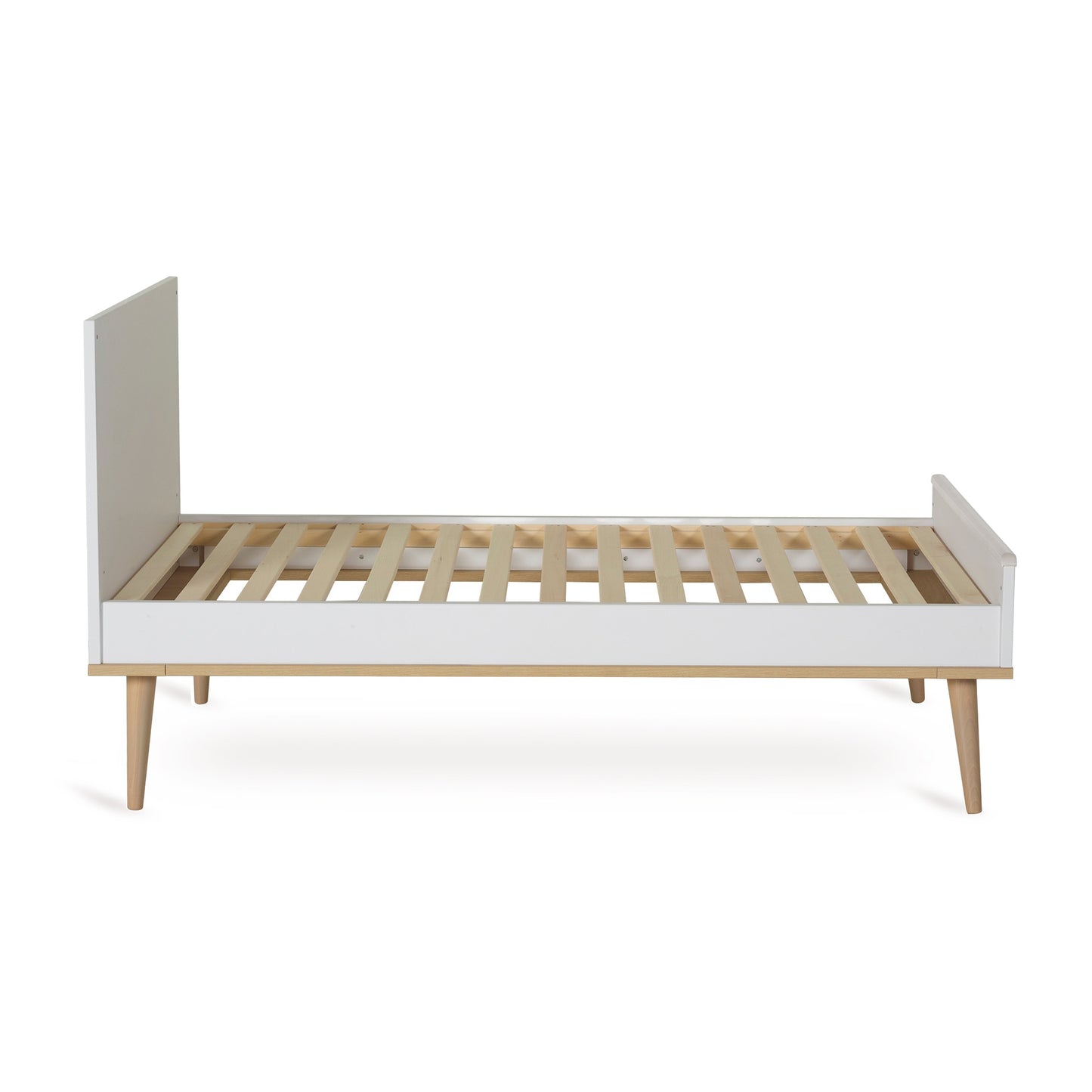 Quax Lit Enfant Flow Lit évolutif Lg 70 x L 140 cm White
