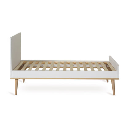 Quax 3-delige babykamer (meegroeibed L 140 x B 70 cm + commode + kast met 3 deuren) Flow White