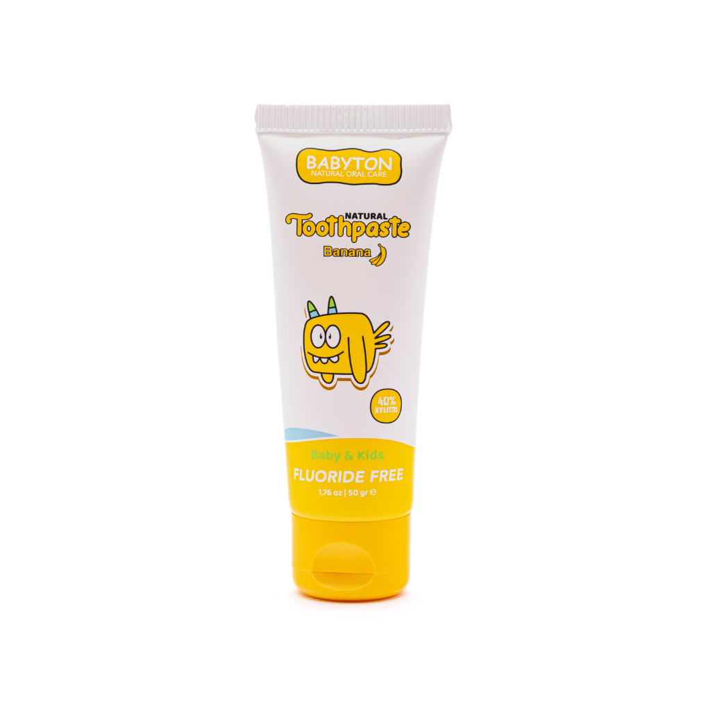 Babyton Dentifrice naturel goût banane 50 g