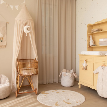Little Dutch Opbergmand groot Pure Soft Beige Stripes