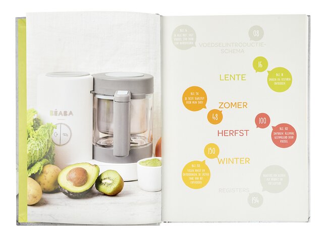 Béaba Kookboek Mijn eerste maaltijden Babycook