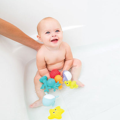 Infantino Jouet de bain Aquarium Bath Squirters - 8 pièces
