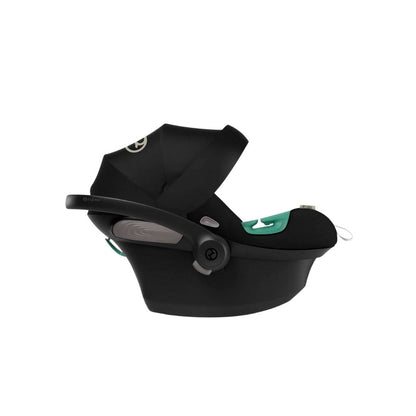 Cybex Siège-auto portable Aton S2 Groupe 0+/i-Size Moon Black