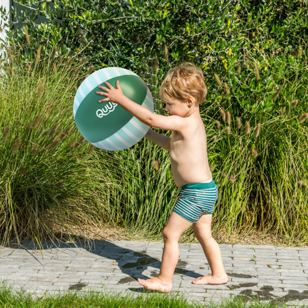 Beach ball 30cm - Garden green