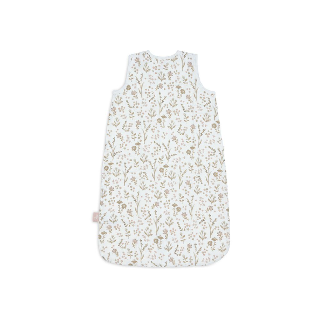 Jollein Sac de couchage d'été Bloomy TOG 0,5 White 110 cm