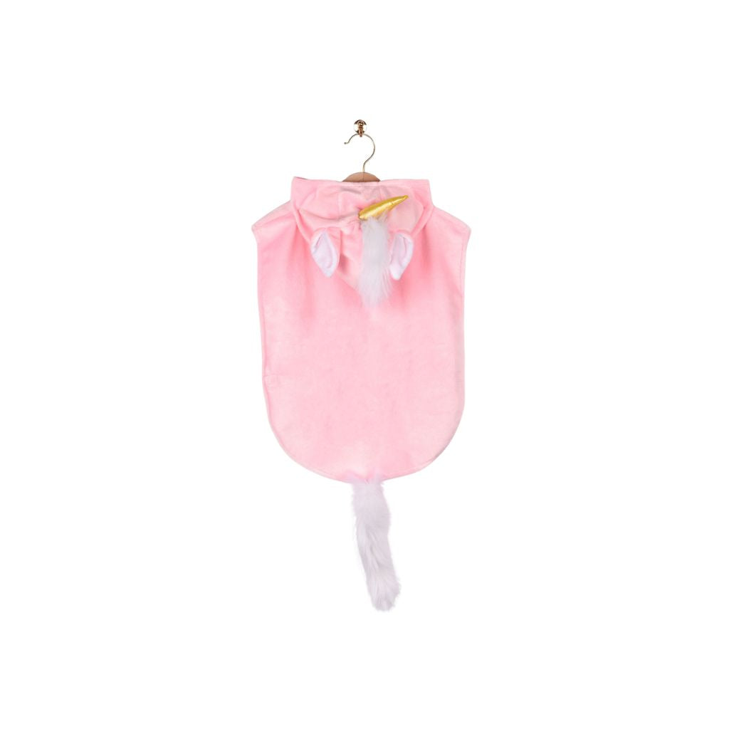 Den Goda Fen Verkleedpak Mini Cape Eenhoorn Roze maat 86-110 - 1-4 Jaar