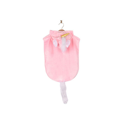 Den Goda Fen Verkleedpak Mini Cape Eenhoorn Roze maat 86-110 - 1-4 Jaar