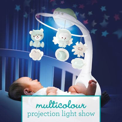 Infantino Musical 3-in-1 Projector Mobile WOM Sage
