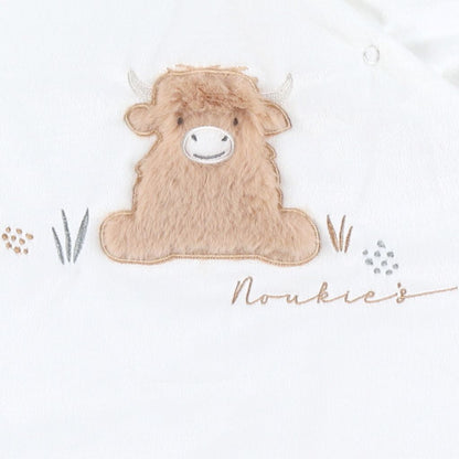 Noukie's Winterslaapzak Fluffy TOG 2,0-3,5 Ecru 70 cm