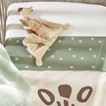 Dreambee Housse de couette pour lit Flo vert
