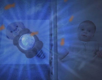 Zazu Projector Otto  beige/blauw