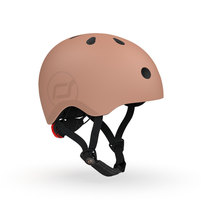 Scoot and Ride Kinderfietshelm Mocha S