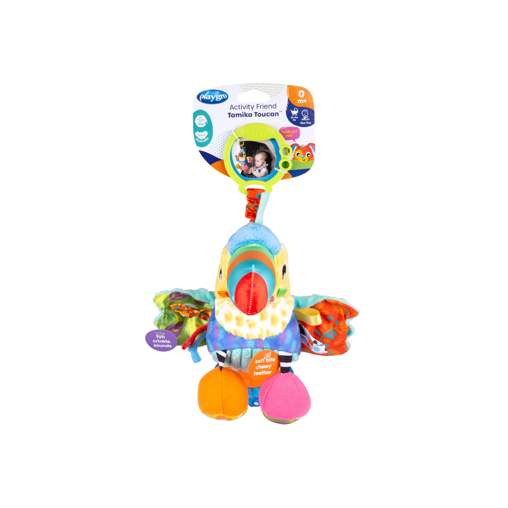 Playgro Jouet d'activités Tamika Toucan