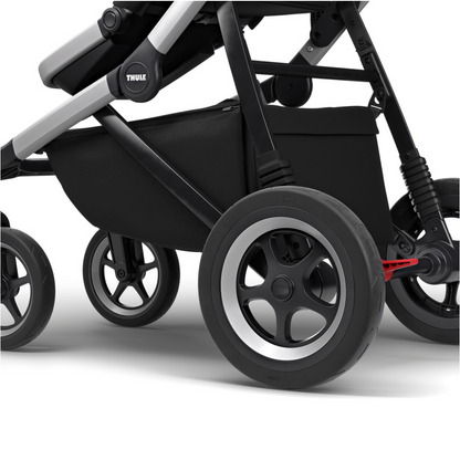 Thule Wandelwagen Sleek + draagmand Midnight Black