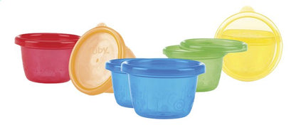 Nûby Pot de conservation 118 ml - 6 pièces