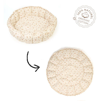 Play&Go Babymat Cocoon Bloom Rabbit Beige