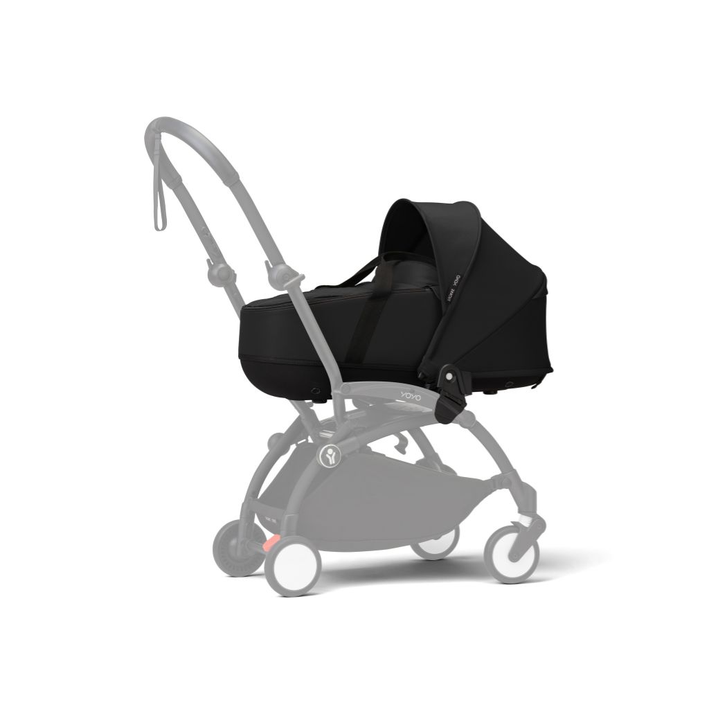 Stokke Buggy YOYO³ + draagmand Black