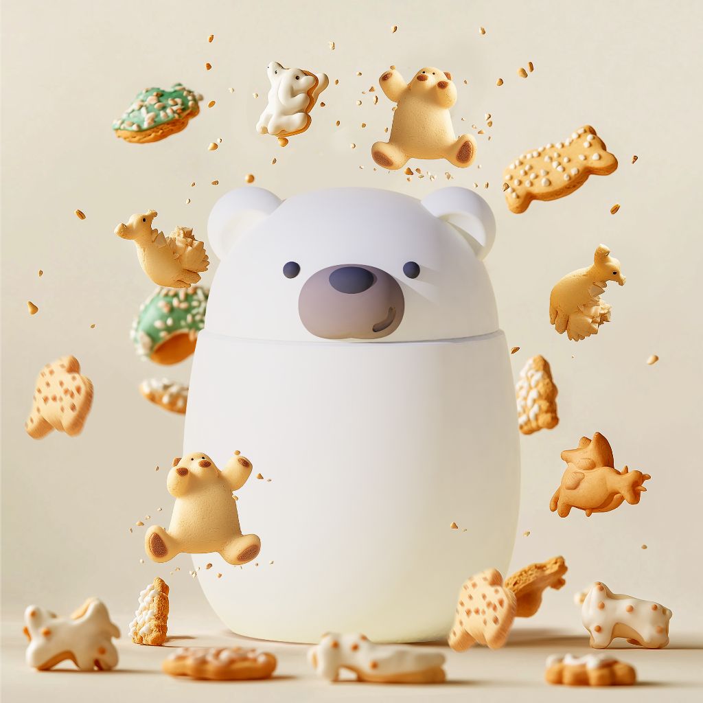 Asobu Boîte à lunch isotherme Bestie Bear 600 ml