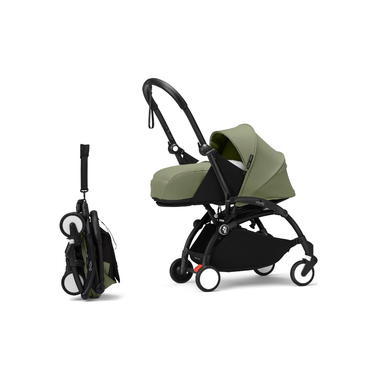 Stokke Buggy YOYO³ + draagmand Olive