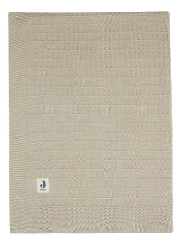 Jollein Deken voor bed Pure Knit Nougat