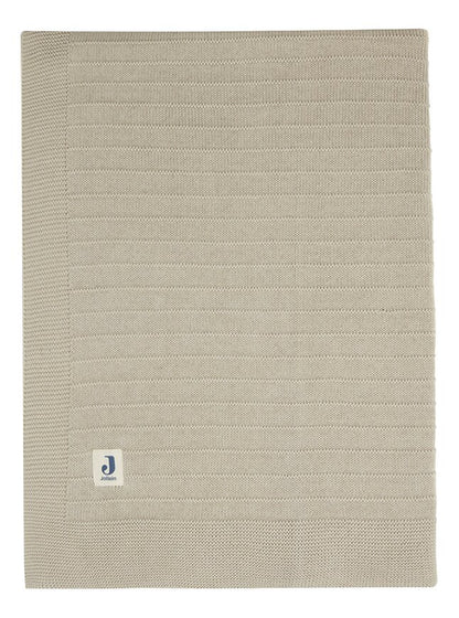 Jollein Couverture pour lit Pure Knit Nougat