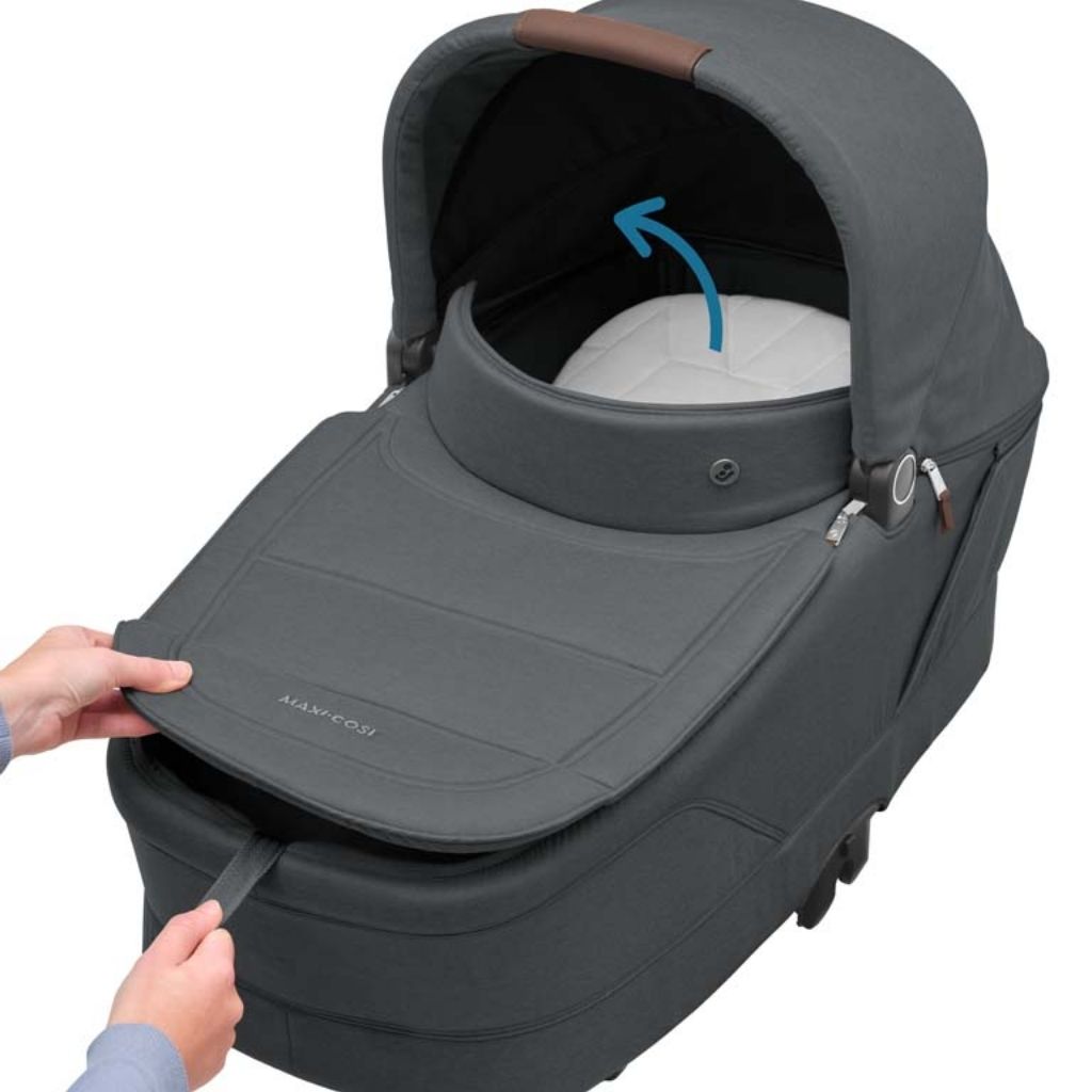 Maxi-Cosi Nacelle Sense pour poussette Oxford Twillic Graphite