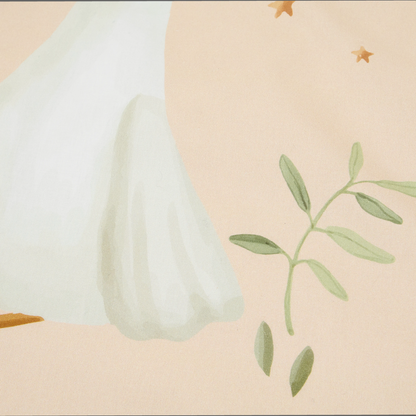 Little Dutch Dekbedovertrek bed Little Goose beige 100 x 140 cm