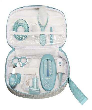 Babymoov 9-delige verzorgingsset aqua