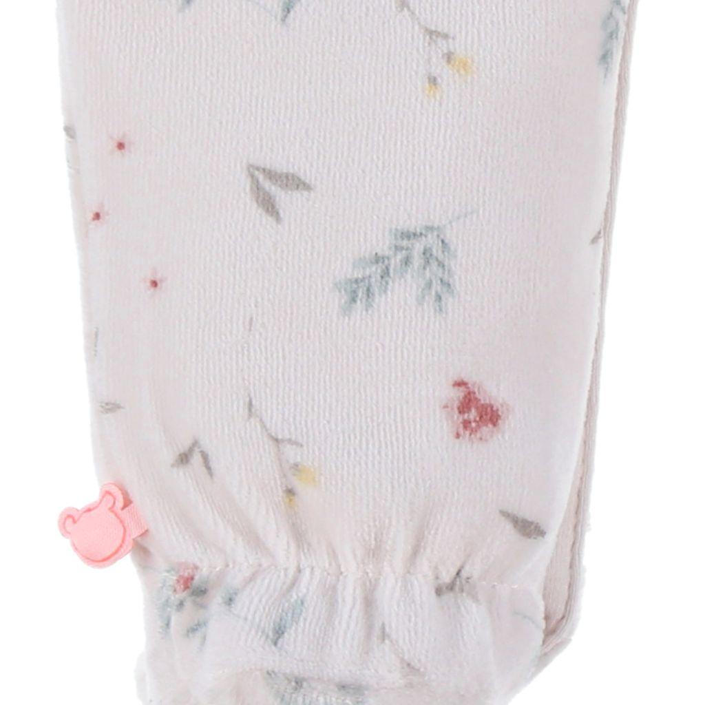 Noukie's Pyjama fluweel Romantic flowers uniseks