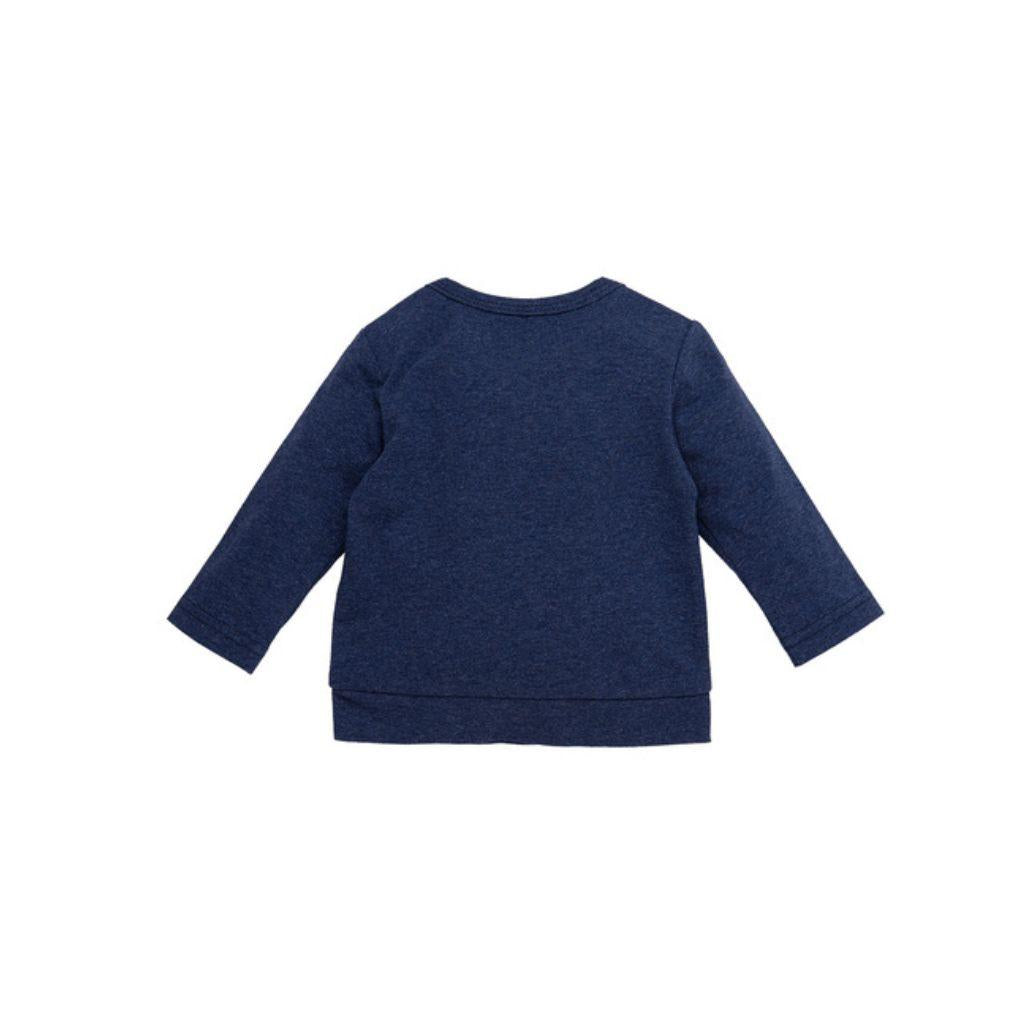 B*E*S*S T-shirt à longues manches Wonderfully made* bleu