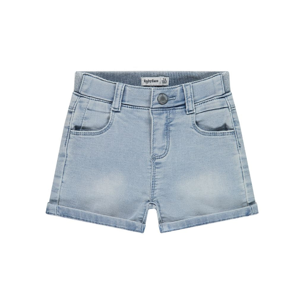 BabyFace Short Light blue denim Jongens