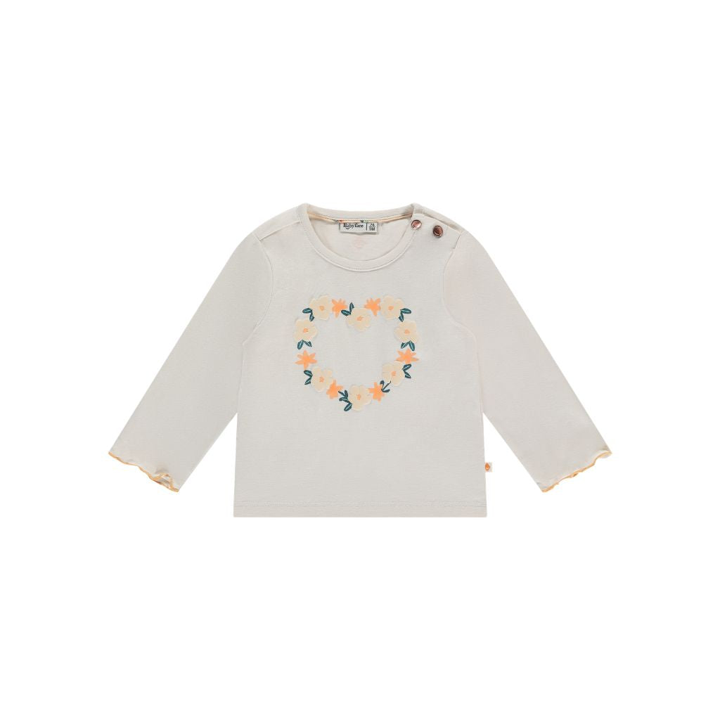 BabyFace T-shirt met lange mouwen Ivory