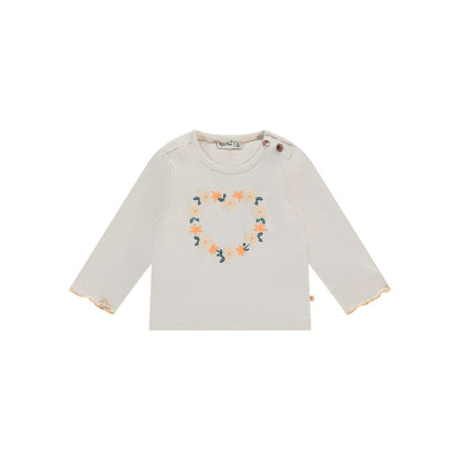BabyFace T-shirt met lange mouwen Ivory