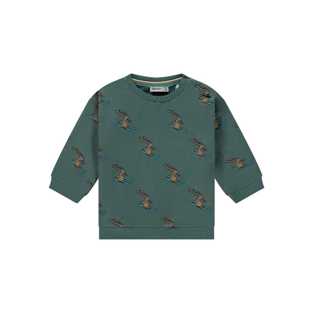 BabyFace Sweatshirt flesgroen