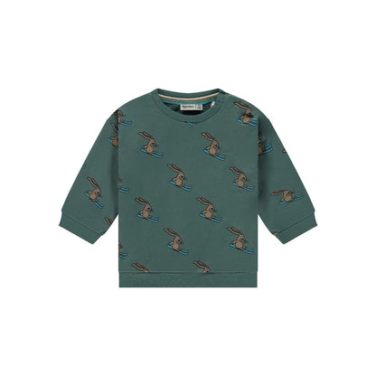 BabyFace Sweatshirt flesgroen