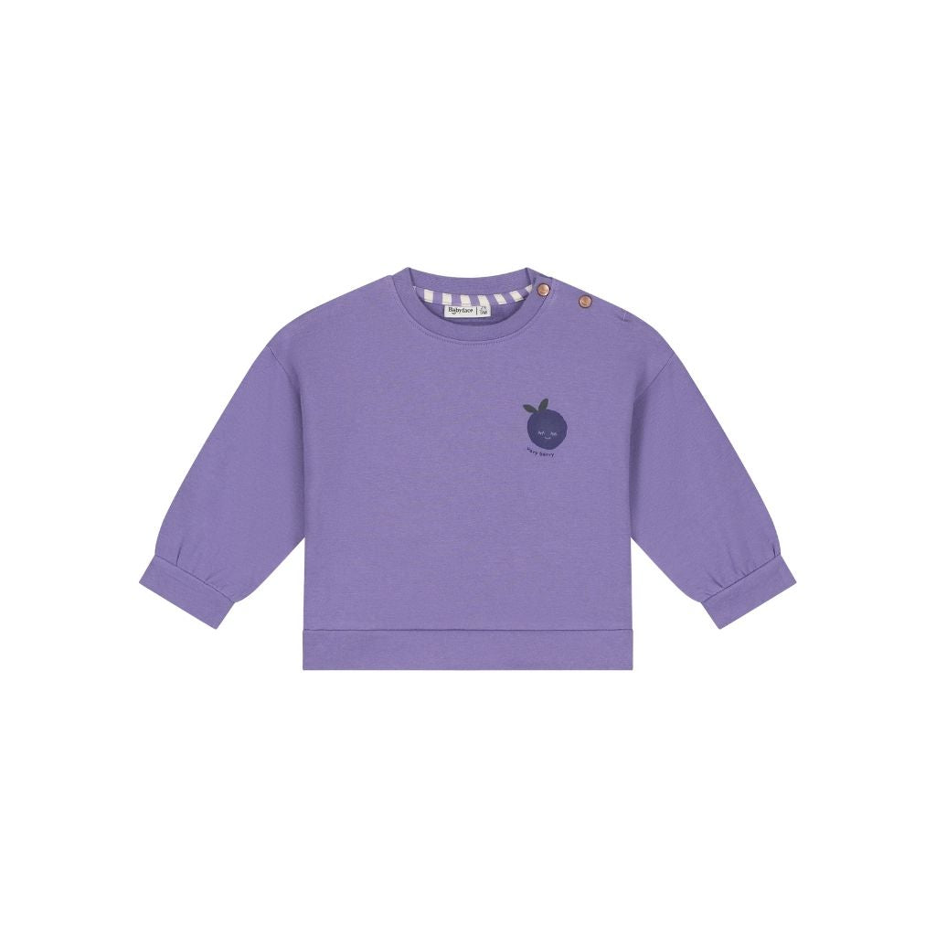 BabyFace Sweatshirt Meisjes Faded Plum