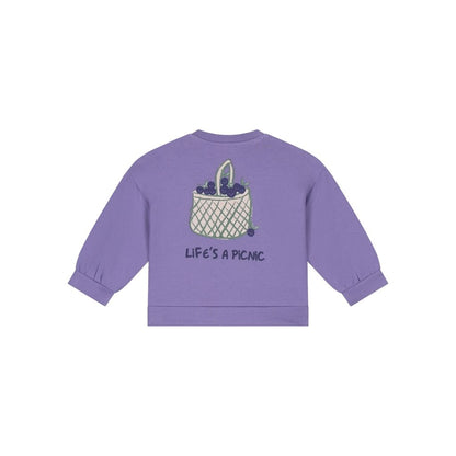 BabyFace Sweatshirt Meisjes Faded Plum