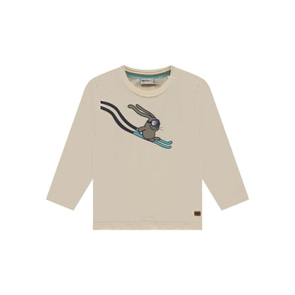 BabyFace T-shirt met lange mouwen Ivoor