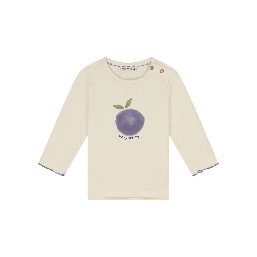 BabyFace T-shirt Manches Longues Filles Cream 