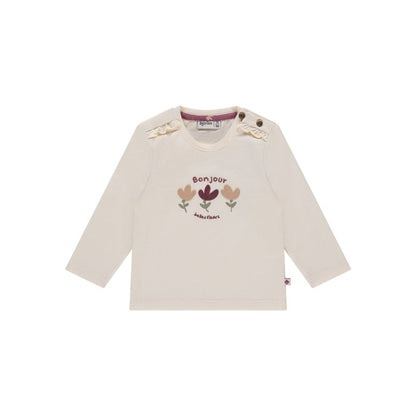 BabyFace T-shirt met lange mouwen wit