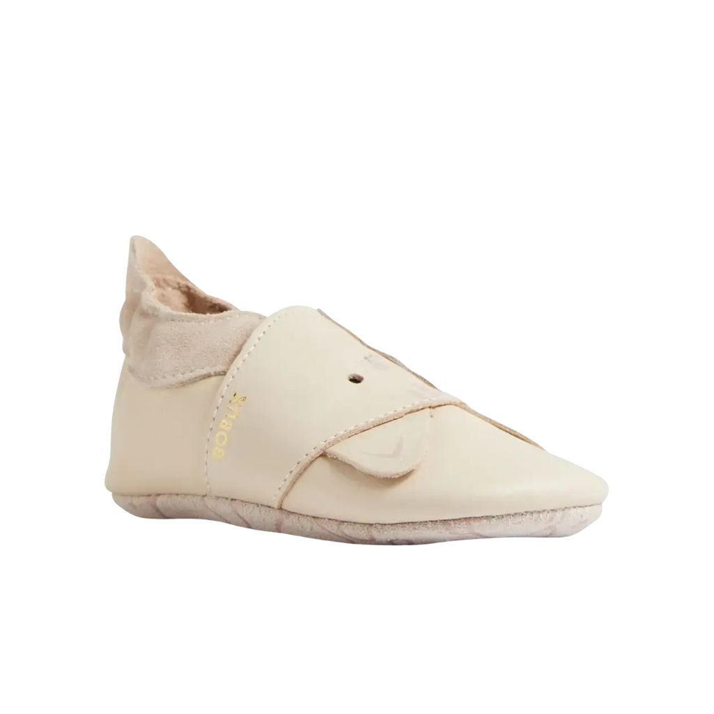 Bobux Chaussons Soft Soles Peek A Boo Kitty White Swan