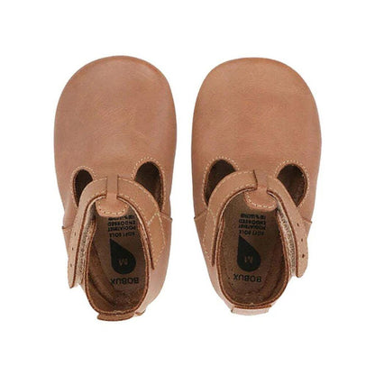 Bobux Chaussons Soft Soles Jack & Jill Caramel