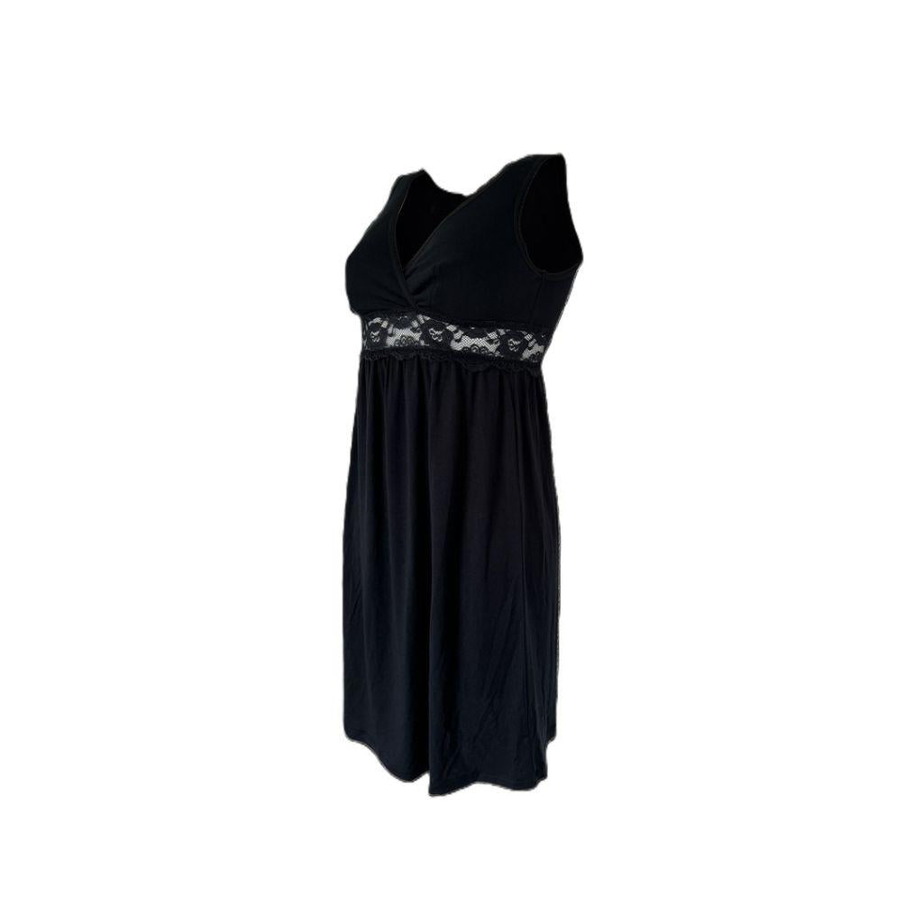 Carriwell Robe de nuit de maternité et d'allaitement noir