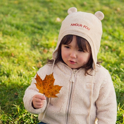 Chamaye Muts Beanie Amour Fou Unisex Beige